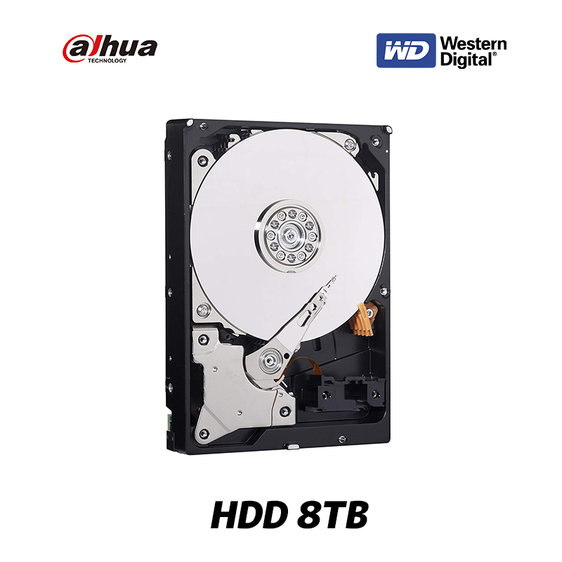 DAHUA] Western Digital HDD 8TB SATA 3.0 (SATA 6Gb/s) 5400 rpm