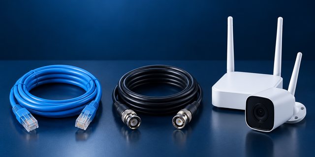 IP・同軸・Wi-Fiの違い