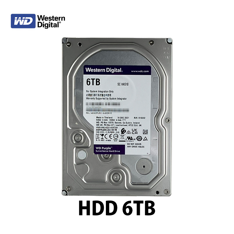 Western Digital HDD 6TB SATA 5400 rpm スタンダードモデル